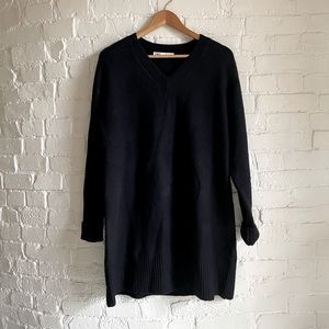 Navy Sweater Tunic
